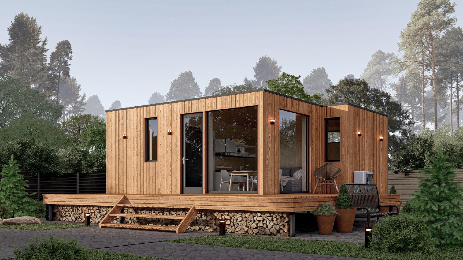 Modulový dům 40 m²